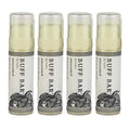 BUFF BAR Pure Bison Tallow Lip Balm, Unscented, (4 pack) - Pure & Honest, Moisturizing, Non-Habit Forming