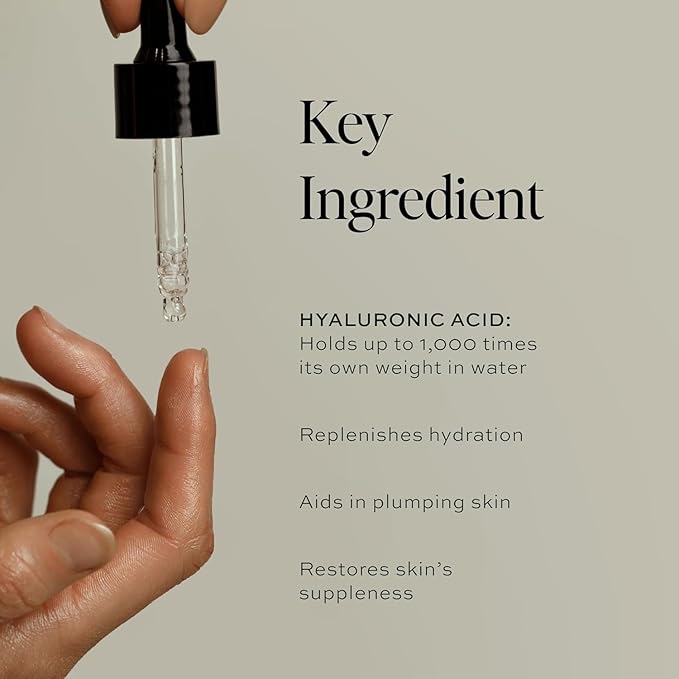 DIME Beauty Serum Set - Hyaluronic Acid and Vitamin C Face Serum Duo for Dark Spots, Brightening and Hydrating, Anti-Aging Firming Skincare Set, Vegan, Cruelty-Free, 1 oz / 30 ml Each
