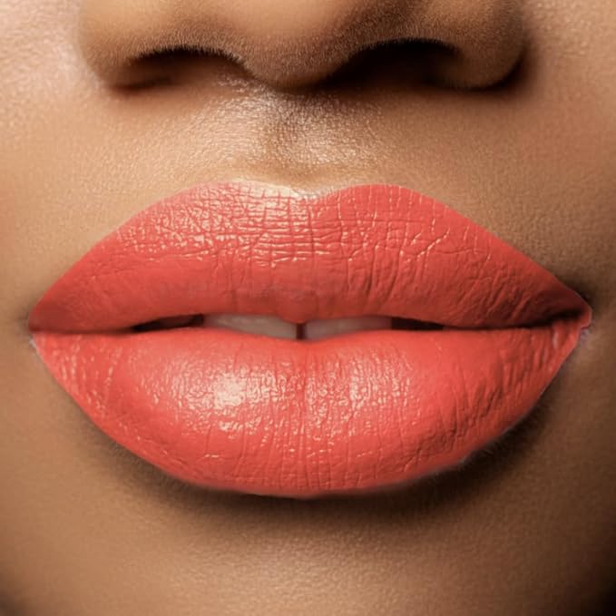 Honeybee Gardens Truly Natural Long Lasting Lipstick, South Beach, Bright Coral with Red Undertones, Naturally Hydrating & Nourishing, Vegan, Gluten-Free & Cruelty-Free, 0.11 oz / 3 g
