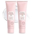 Purifying Exfoliating Gel, Facial Exfoliator Cleanser, Face Scrub, Natural Exfoliating Gel Purifying Cream, Gentle for Face Body, Deep Cleansing for All Skin (2PCS)