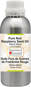 Greenwood Essential Pure Red Raspberry Seed Oil (Rubus idaeus) Cold Pressed 630ml (21 oz)