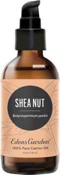 Edens Garden Shea Nut Carrier Oil- 100% Pure Premium Cold Pressed & Hexane Free, Natural Moisturizer for Face, Skin, Lips & Nails, Hair Growth, Diluting Essential Oils & Soap Making 118 ml (4 fl oz)