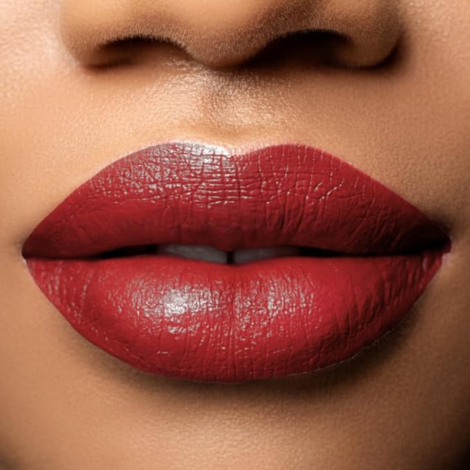 Honeybee Gardens Truly Natural Long Lasting Lipstick, Vintage Merlot, Deep Berry Red Wine, Naturally Hydrating & Nourishing, Vegan, Gluten-Free & Cruelty-Free, 0.11 oz / 3g