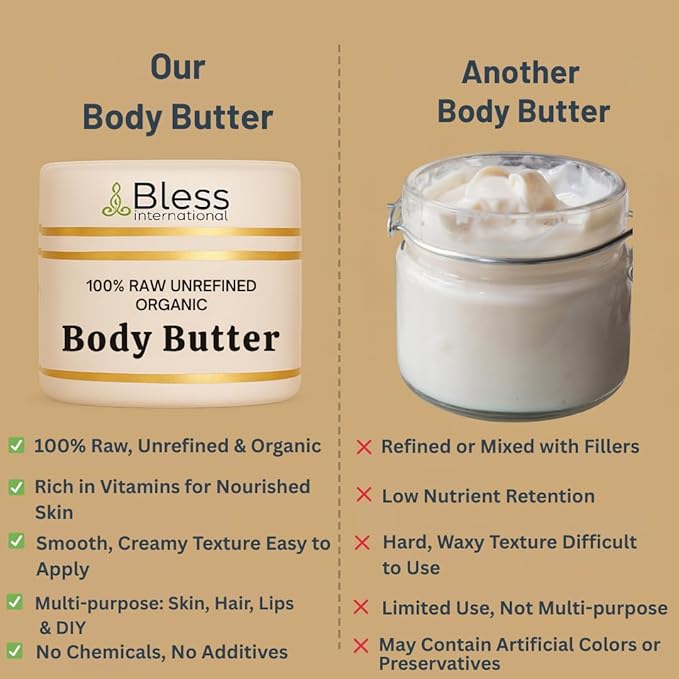 Organic Raw Kokum Butter 100% Pure,Natural & Unrefined| Skin Moisturizer For Face, Body & Hair| 1 LBS/450 GM Ivory / White Grade A | DIY Creams, Balms, Lotions, Soaps| Moisturizes Dry Skin