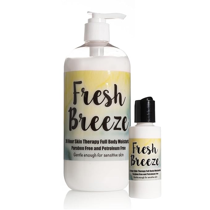 The Lotion Company 24 Hour Skin Therapy Lotion Combo Kit, Fresh Breeze