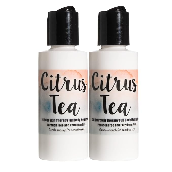 The Lotion Company 24 Hour Skin Therapy Lotion, Citrus Tea, 2 Count