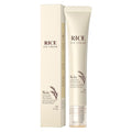 Rice Eye Cream, Moisturizing Eye Roller with Rice Ginseng Extract, Smooth Light Weight Fast Absorption Non-sticky Reduces Fine Lines Puffiness Bags & Dark Circles