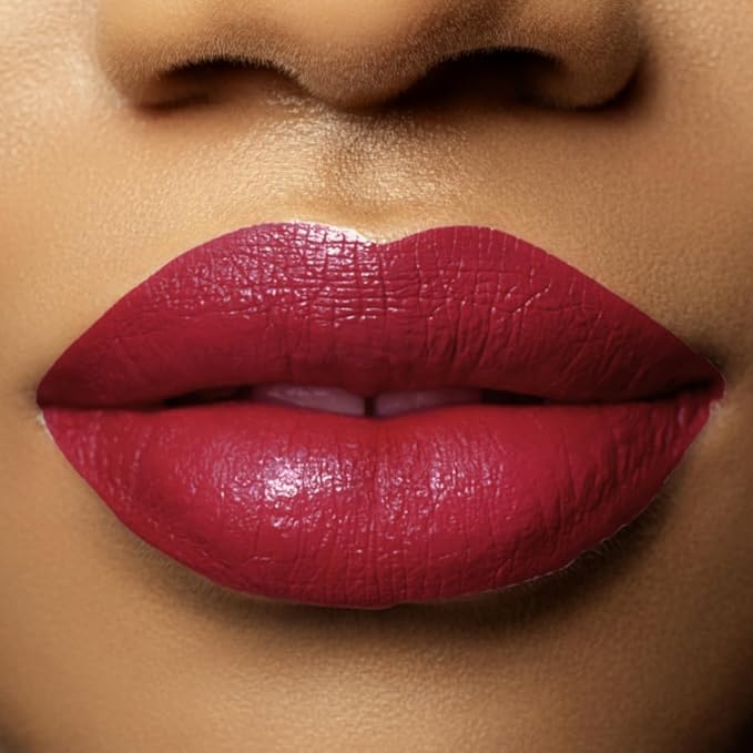 Honeybee Gardens Truly Natural Long Lasting Lipstick, Romance, Medium Neutral Mauve with Red Undertones, Naturally Hydrating & Nourishing, Vegan, Gluten-Free & Cruelty-Free, 0.11 oz / 3 g