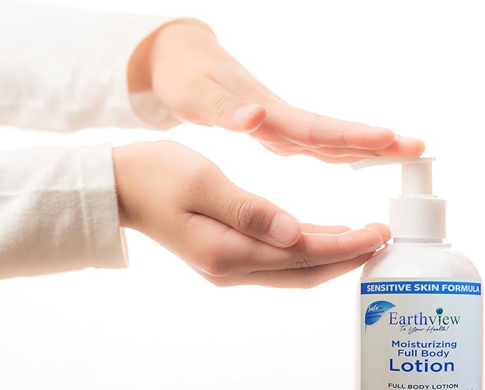 Lotion, Fragrance Free Lotion, 8 oz, Rich, Luxurious- Designed for Environmental Sensitivities (MCS, EI, MI)