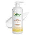 Alba Botanica Daily Moisturizing Lotion, Dry to Very Dry Skin, with Shea Butter and Coconut Oil, 32 Oz (Packaging May Vary)