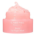 Lip Mask Overnight 23g (Berry) - Moisturizer for Dry Lips - Overnight Treatments Balm, Day and Night Repair Gloss, Scrubs Exfoliator