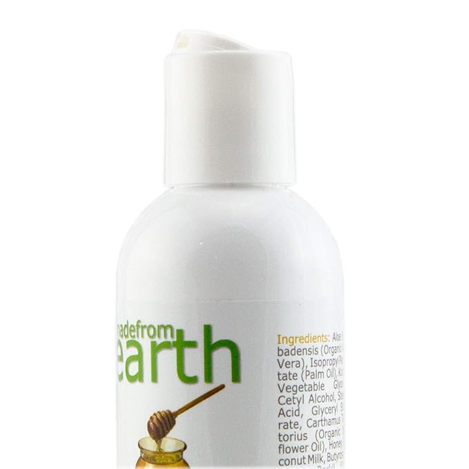 Made from Earth Holistic Honey Body Lotion - Organic, Holistic & Healthy, 8 oz
