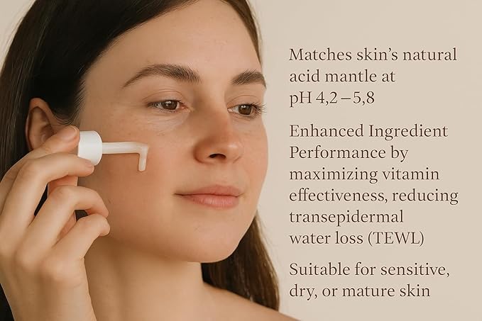 Rosehip & Hibiscus Facial Serum – Brightening, Rejuvenating, Vitamin-Rich Anti-Aging Serum with Rosehip Seed Oil & Hibiscus Extract | Vegan, Lightweight, 1 OZ Airless Pump