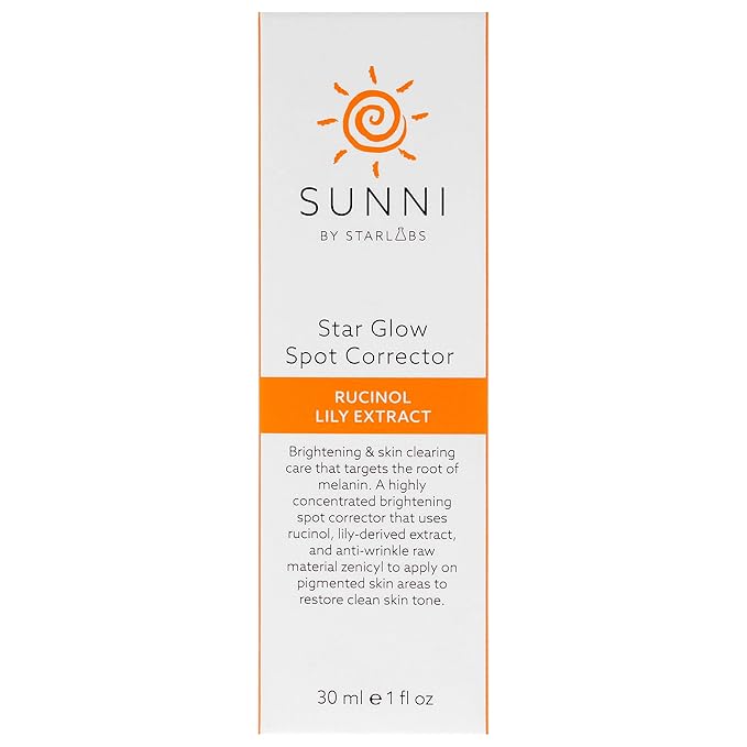 StarLabs Beauty Facial Serum with Rucinol, Lily Extracts, and Zenicyl - Korean Face Serum for Smooth, Even-Looking Skin - Cruelty Free - 1 oz