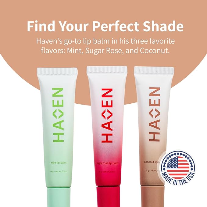 Organic Coconut Lip Balm – Hydrating, Non-Sticky & Silky Smooth | Natural, Paraben-Free | Coconut Oil, Shea Butter & Beeswax Lip Balm for Dry Lips