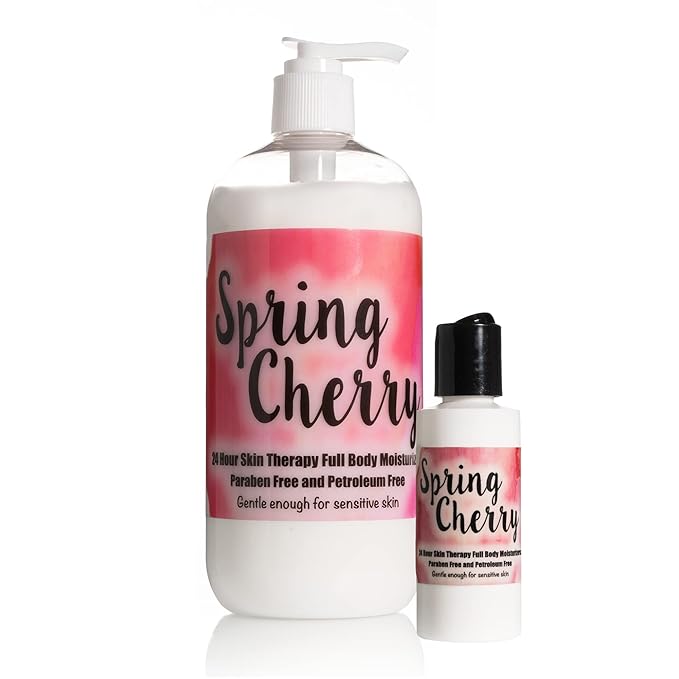 The Lotion Company 24 Hour Skin Therapy Lotion Combo Kit, Spring Cherry
