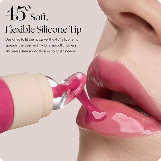 Nature Republic Honey Melting Lip Butter Balm – Hydrating Tinted Plumping Lip Balm with Peptides, for Sheer & Glossy, Fuller-Looking Lips (Pink Candy)