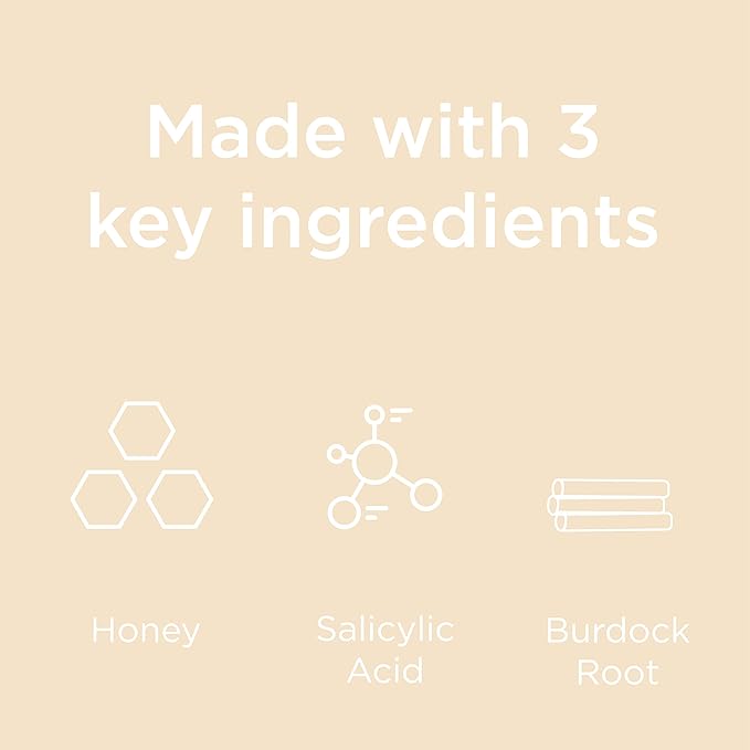 Karuna Skin - Clarifying+ Sheet Masks for Clear Skin, Moisturizing & Hydrating Face Masks Skincare, Sheet Mask with Honey, Salicylic Acid & Burdock Root, 4 Face Mask Sheets per Pack