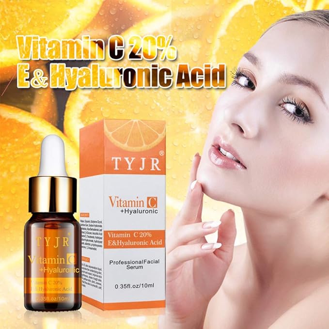 Vitamin C Face Serum - Dark Spot Remover Vitamin C Facial Serum with Hyaluronic Acid, Aloe Vera, & Vitamin E - Anti Aging Face Treatment for Dark Spots, Sun Damage, Fine Lines and Wrinkles