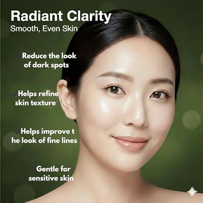 Vitamin C Facial Serum – Dark Spot Brightening Serum – Smooth, Even Skin Texture – Deep Hydrating – Sensitive-Skin Safe – Botanical & Anti-Aging Facial Complex