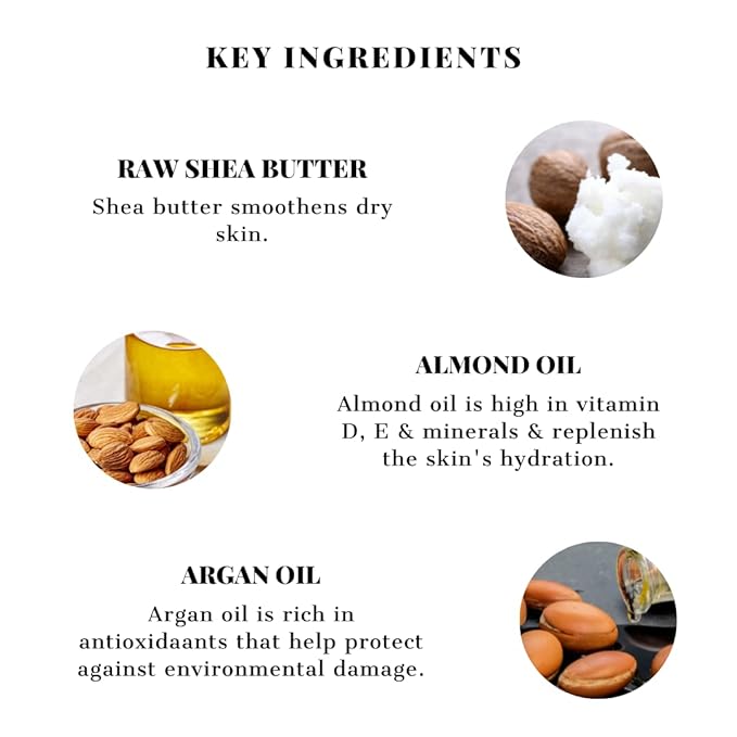 Iris Nourishing Shea Body Butter - Deep Moisture and Silky Softness | Luxurious Hydration for Dry Skin | 180g