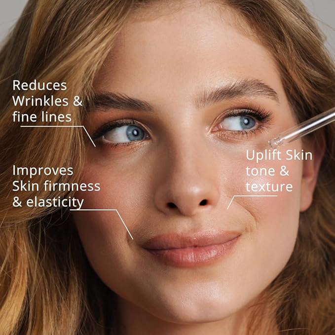 Retinol based Anti Aging Organic face Serum with 98.949% Naturality | Reduces Fine Lines & Wrinkles | Plant based Retinol serum for face| Hyaluronic Acid & Kiwi extract | COSMOS Certified| 30ml