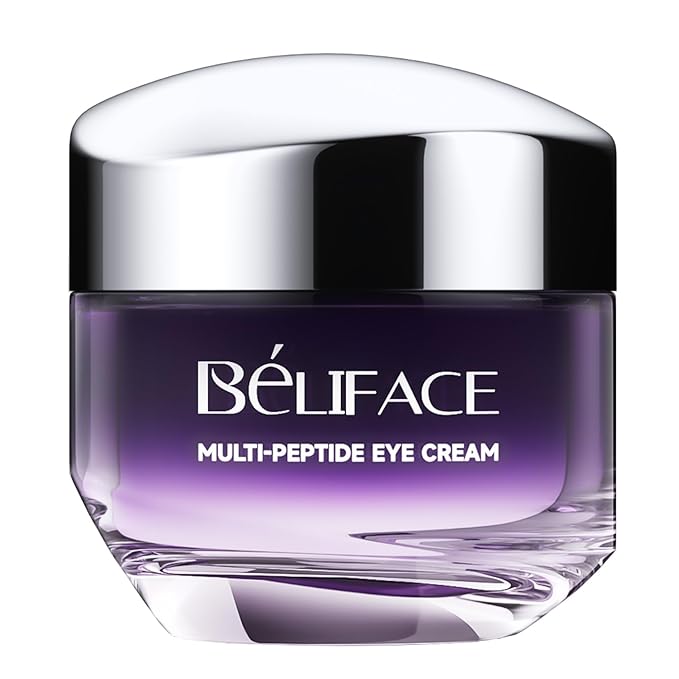 Eye Cream Anti Aging for Wrinkles with Peptide & Hyaluronic Acid for Fine Lines, Brightening Eye Moisturizer Cream for Women to Reduce Dark Circle with Niacinamide, Paraben Free 1.0 OZ (30g)