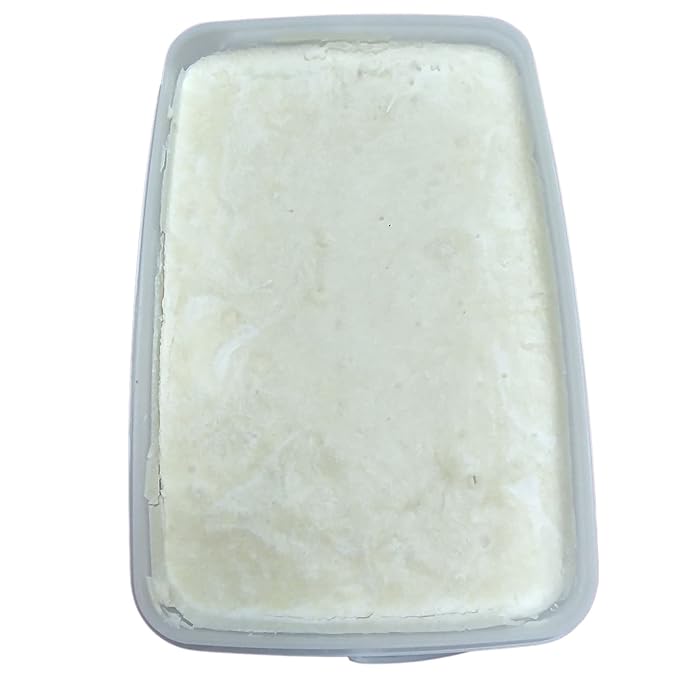 Essential Depot Shea Butter - Grade A - Organic - Unrefined - 7 lbs in a PP Pail - R.E.D. Roasted - microwavable container with resealable lid and removable handle