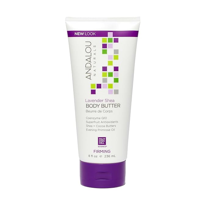 Andalou Naturals Body Butter Frmng Lvndr Shea, 8 oz