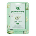 PB & JAY Purenature Facial Mask – Premium Quality Korean Sheet Mask for Oily & Blemish-Prone Skin – Korean Collagen Essence Clarifying Facemask Sheet (Tea Tree)