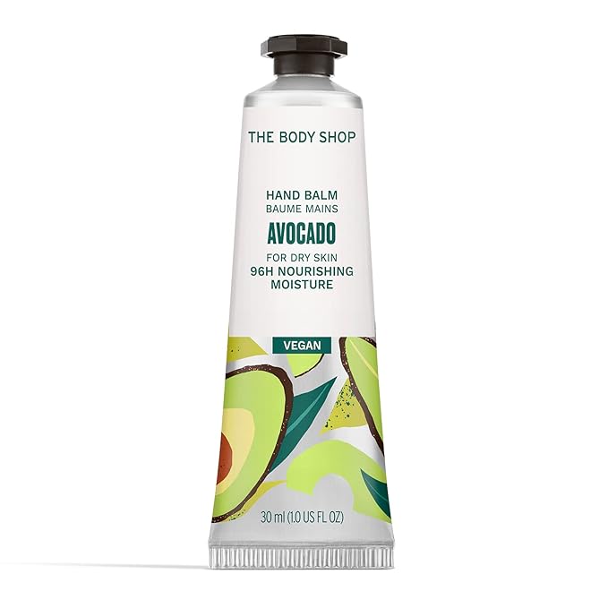 The Body Shop Avocado Hand Balm – Nourishing for Dry Skin – 96hr Moisture – Vegan – 1 oz