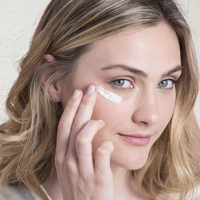 FLEUR & BEE Anti Aging Eye Cream | Clean, 100% Vegan & Cruelty Free | For Dark Circles, Puffiness and Wrinkles | All Skin Types | Eyes Eyes Baby 0.6 oz