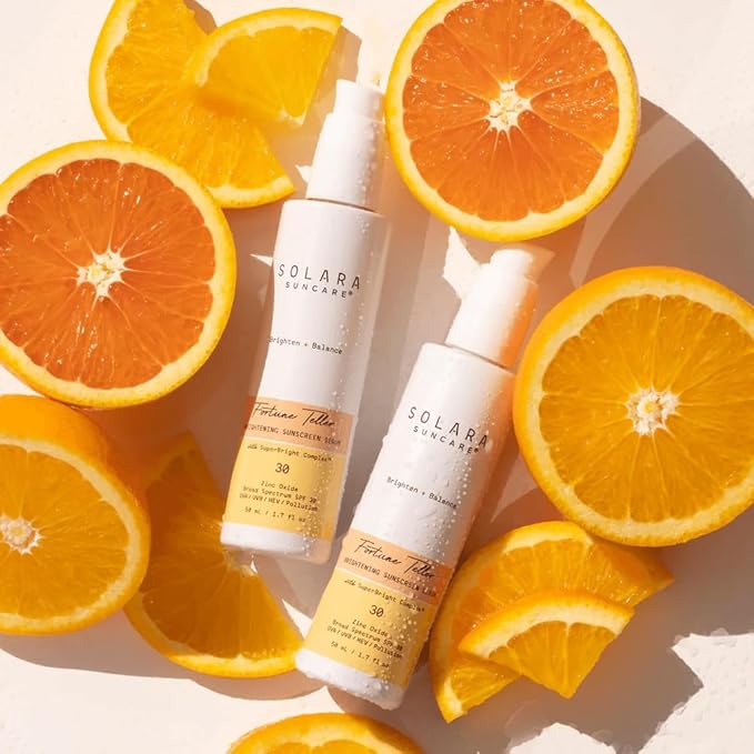 Solara Suncare - Fortune Teller Tint 1 Serum, SPF 30 | EWG Verified, Vegan, Cruelty Free, Reef friendly | Unscented, Lightweight, Sensitive Skin Safe, Fights UVA, UVB, Pollution (1.7 fl oz | 50 ml)