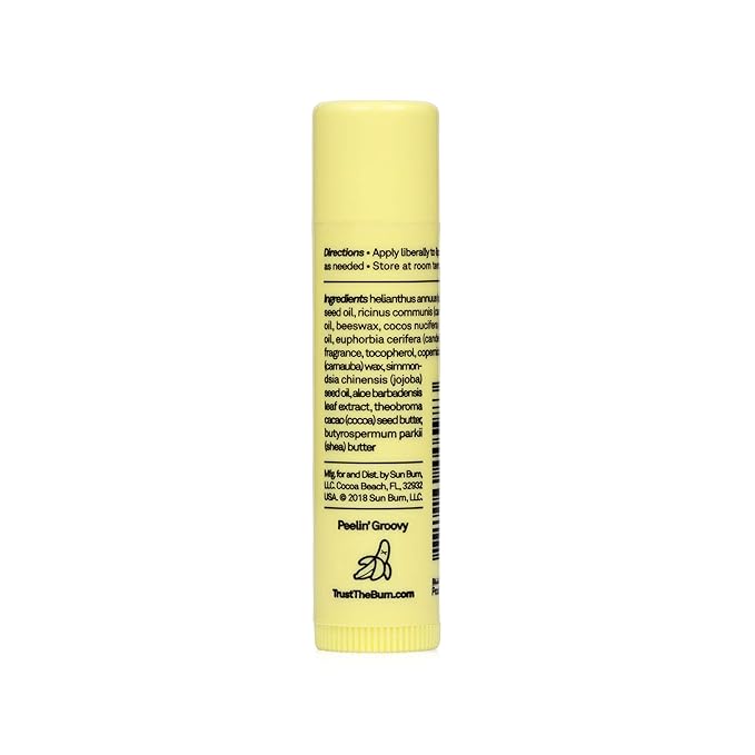 Sun Bum Banana Cream Cocobalm | Hydrating Lip Balm with Aloe | Hypoallergenic, Paraben Free, Silicone Free,| 0.15oz Stick (Pack of 2)