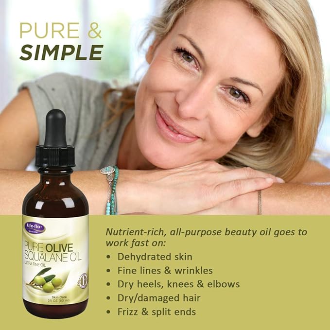 Pure Olive Squalane Oil : 99581: Oil, (Carton) 2oz