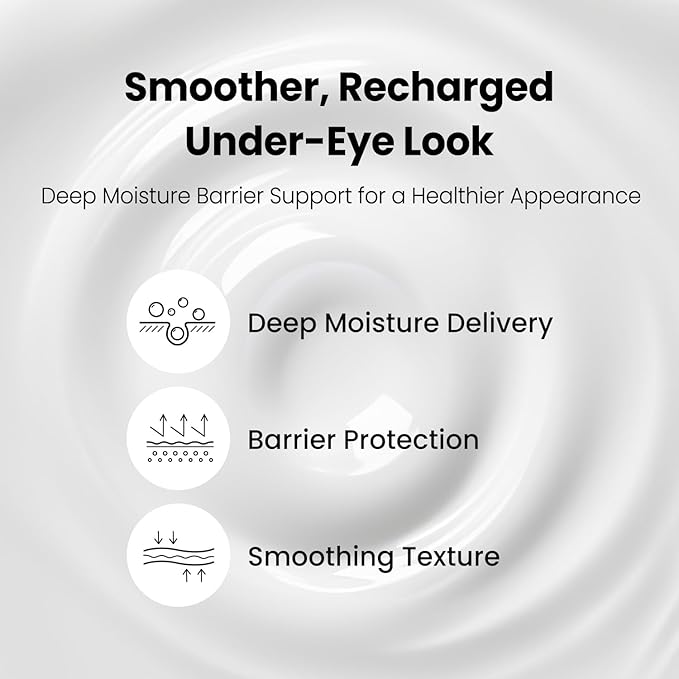 coxir Black Snail Collagen Eye Cream – Firming & Hydrating Snail Mucin, Collagen & Niacinamide for Puffiness, lifting & Dullness under eyes area | Korean Eye Treatment (30ml)