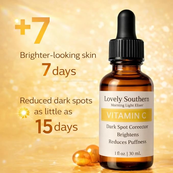 Luxury Vitamin C Serum with Alpha Arbutin – Advanced Dark Spot & Hyperpigmentation Corrector – Brightens & Evens Skin Tone – Small Batch, USA Made Skincare – 1 oz