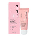 Cocokind AHA Jelly Cleanser, Gentle Face Wash and AHA BHA Cleanser with Hyaluronic Acid, Exfoliating Face Wash for Oily Skin