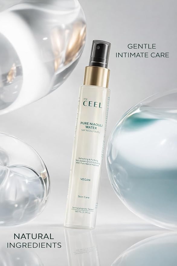 The Ceel Refreshing Facial Mist Toner with Niaouli Water – Hydrating & Soothing Face & Body Spray, Personal Care Mist, Alcohol-Free, Lightweight – 100 ml