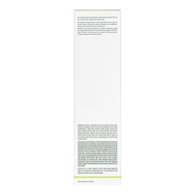 Well People Juice Cleanse Soothing Aloe Face Cleanser, Nourishing Gel-based Cleanser For All Skin Types, Softens & Hydrates Skin, Vegan & Cruelty-free