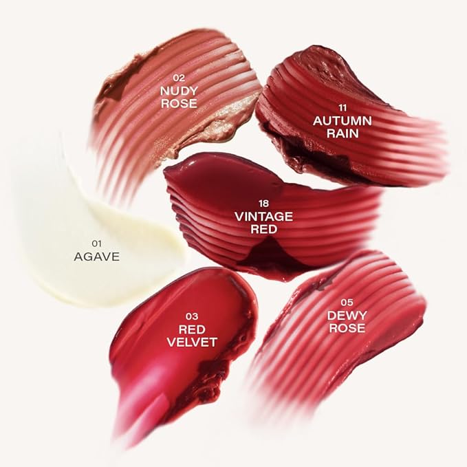 Melixir Vegan Lip Butter (12 Colors), Hydrating Tinted Lip Balm Stick, Bee-Free, Petrolatum-Free, Plant-Based, Moisturizes Dry & Chapped Lips With Shea Butter, Sheer, Natural Finish - #18 Vintage Red