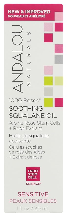 Andalou Naturals 1000 ROSES® Soothing Squalane Oil
