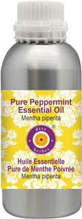 Deve herbes Pure Peppermint Essential Oil (Mentha piperita) Steam Distilled 1250ml (42 oz)