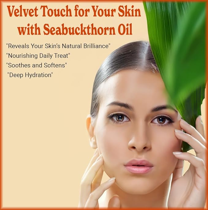 Natural Born Oils Sea Buckthorn Oil, 1 Gallon, Organic, Cold-Pressed, Nutrient-Rich, Excellent for Glowing Skin, Lustrous Hair