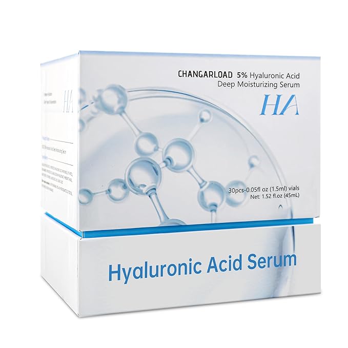 5% Ultra Hydrating Serum Vials with Niacinamide,Collagen Stem Cell,Wake Nature Perfection|AntiAging|Deep Hydration|CellActivation-1.5ml*30Pcs Ultra Hyaluronic Acid Serum for Face