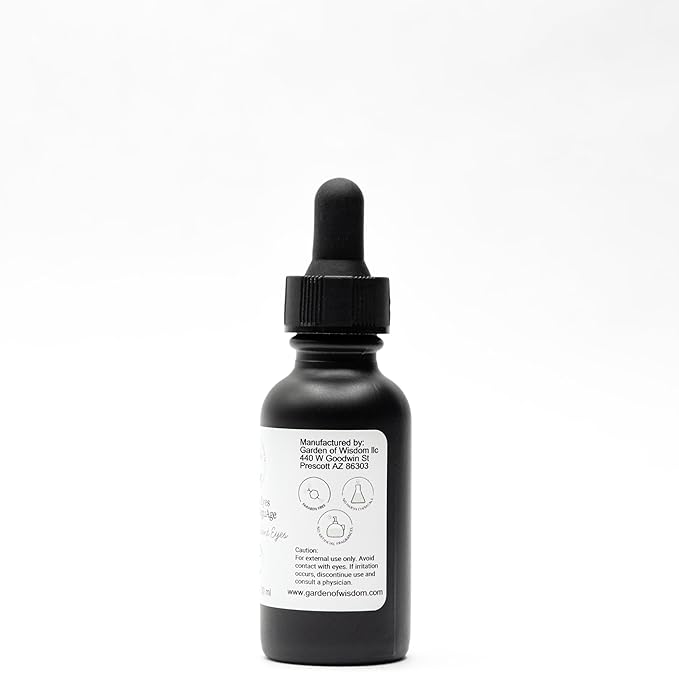 Beautiful Eye Serum with ReguAge®, Lightweight Peptide Support for the Delicate Eye Area. Nourish, protect and improve the thin, tender skin under the eyes. | Garden of Wisdom 1oz