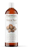 Plant Guru African Shea Nut Butter Oil 32 fl. oz. 100% Pure Natural Skin, Face, Hair Growth And Moisturizer. DIY Body Butters, Lotions, Creams, Lip Balm And Soap Making.