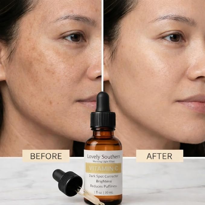 Luxury Vitamin C Serum with Alpha Arbutin – Advanced Dark Spot & Hyperpigmentation Corrector – Brightens & Evens Skin Tone – Small Batch, USA Made Skincare – 1 oz