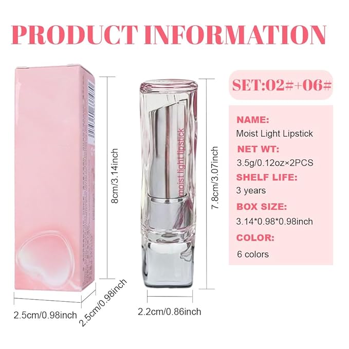 2Pcs Honey Tinted Lip Stain Lip Balm Lip Gloss Lipstick, Sheer Hydrating Lip Stains Tint, Moisturizing Lip Color for All Skin Tones, Nourishing Lip Balm with a Hint of Natural Black Cherry Tint
