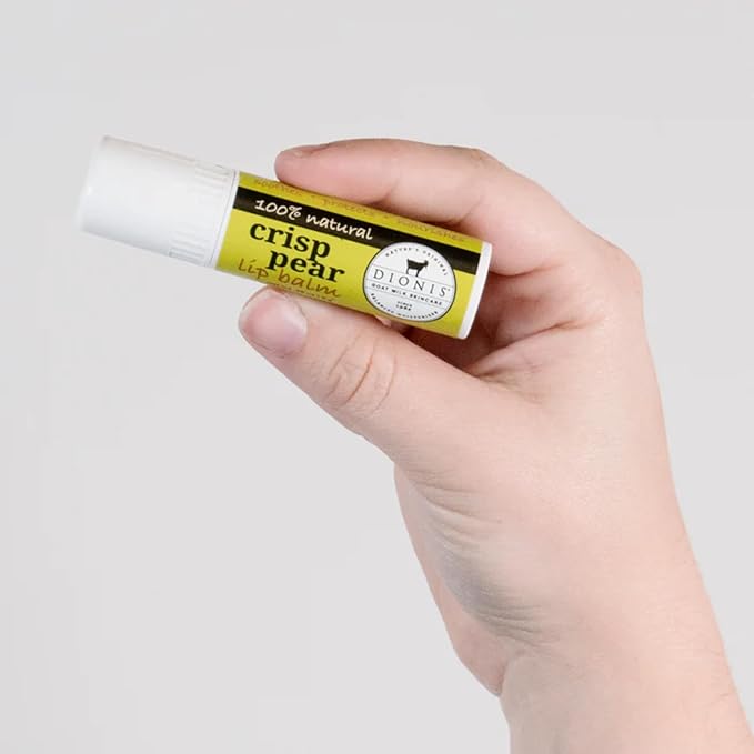 Dionis Goat Milk Lip Balm Crisp Pear 0.28oz (Pack of 6)